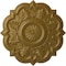 Ekena Millwork Deria Ceiling Medallion (Fits Canopies up to 6"), Hand-Painted Gold, 20 1/4"OD x 1 1/2"P CM20DRGLS - alternate 1